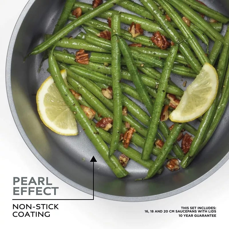 Puodų rinkinys Russell Hobbs RH01706EU, 3 vnt., perlamutrinė apdaila