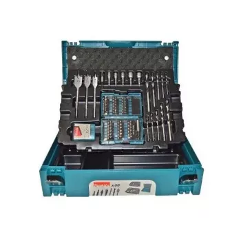 MAKITA 62vnt MAKPAC B-53908 gręžtuvų ir antgalių rinkinys