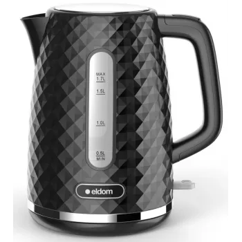 ELDOM ELLI virdulys, 1,7 l, 2200 W, juodas, Strix