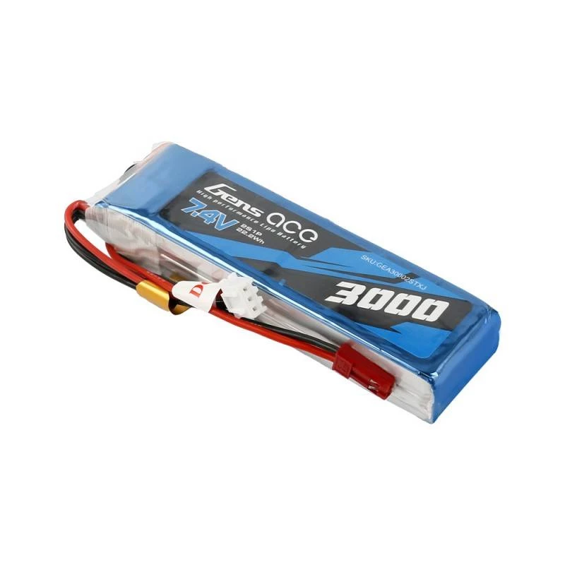 Baterija Gens Ace 3000mAh 7,4V 1C 2S1P LiPo