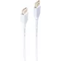 shiverpeaks ®-BASIC-S--USB ilginimo laidas, A tipo kištukas į A tipo jungtį, HIGH SPEED, paauksuoti kontaktai, USB 2.0, baltas, 1,8 m (BS77122-W)