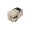 Keystone lizdas Extralink CAT6 STP RJ45, moteriškas, plieno spalvos, 1 vnt.