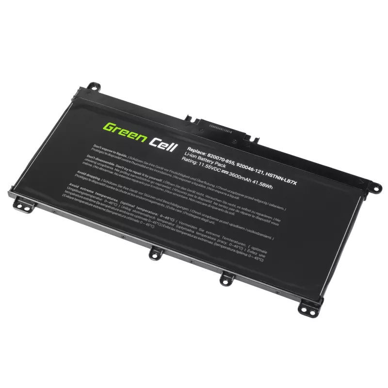 Baterija Green Cell HP145, skirta HP Pavilion (LiPo 3600 mAh, 11,55 V, juoda)