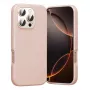 Apsauginis dėklas Vention KUHP0-30 iPhone 16 Pro MagSafe, rožinis, minkštas silikoninis