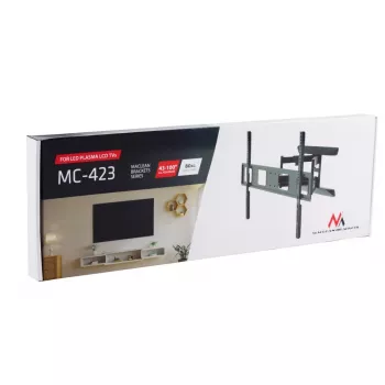 Nejudamas TV laikiklis MACLEAN MC-423 43–100 colių ekranams, apkrova 80 kg