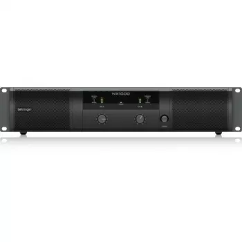 Behringer NX1000 garso stiprintuvas Scenai/Pasirodymams Juodas