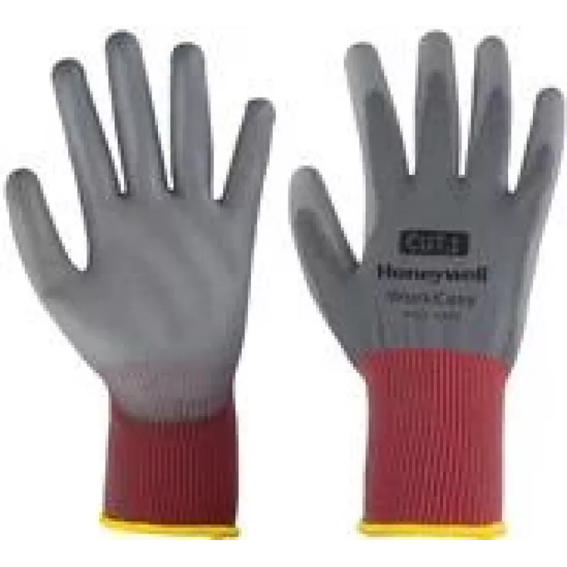 Apsauginės pirštinės Honeywell WE21-3113G-8/M pilka poliesteris M dydis