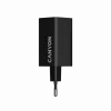 CANYON Charger HEXAGON 65 GaN 65W 2xPD 1xQC EU juodas (CND-CHAHEX65B)