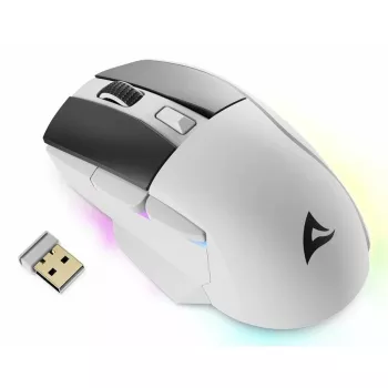Sharkoon SGM50W pelė žaidimams Dešinei rankai RF belaidė + USB-A optinė 6400 DPI