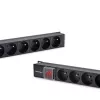 Maitinimo juosta RACK 16A PDU, 16xFRENCH, vertikali