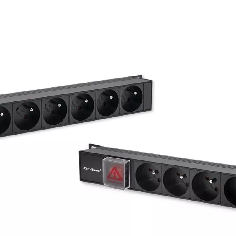 Maitinimo juosta RACK 16A PDU, 16xFRENCH, vertikali