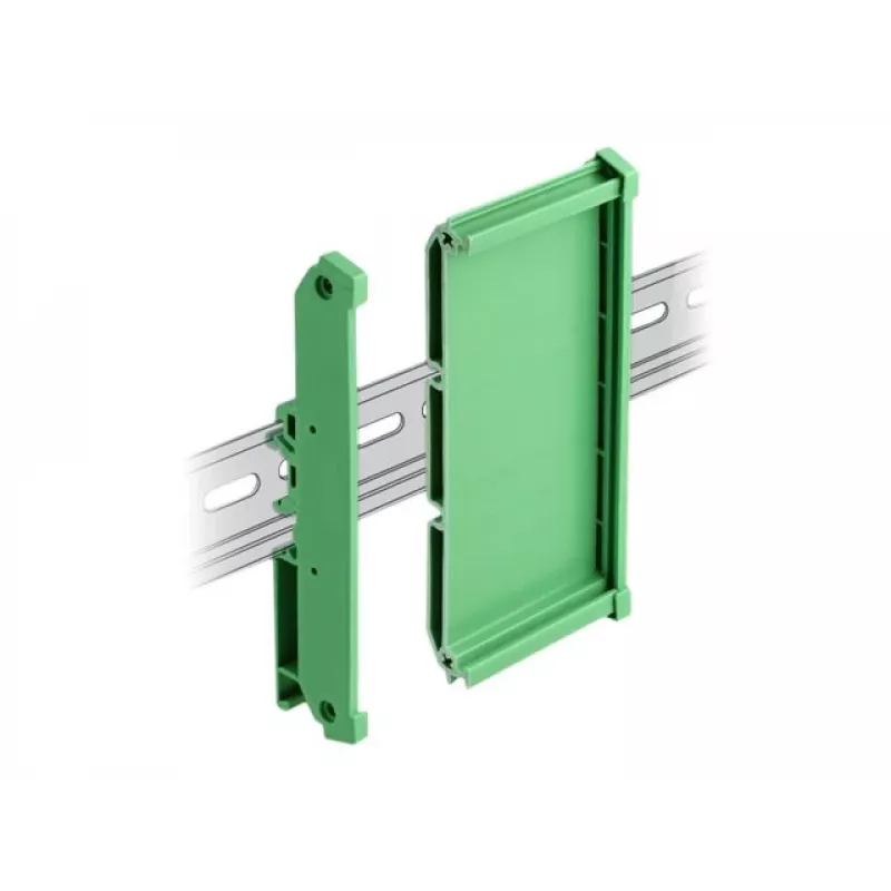 Laikiklis plokštėms DeLOCK 66572 107 mm DIN bėgiui