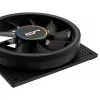 Ventiliatorių rinkinys Cryorig Crona S 120 mm juodas — 3 vnt., 400–1700 RPM, 60,6 cfm, 2,65 mmH₂O