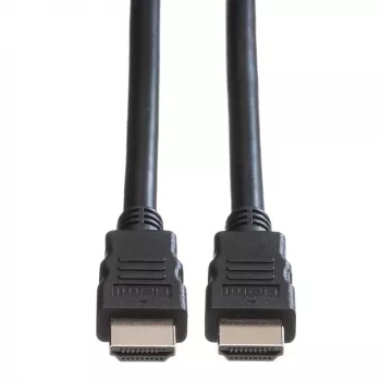ROLINE HDMI laidas 5m A tipo kištukas-auksuoti kontaktai juodas
