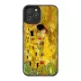 iKins apsauginis dėklas Apple iPhone 12 Pro Max – juodas, bučinio dizainas
