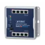 Nevaldomas jungiklis PLANET IP30 pramoninis 8 prievadų
