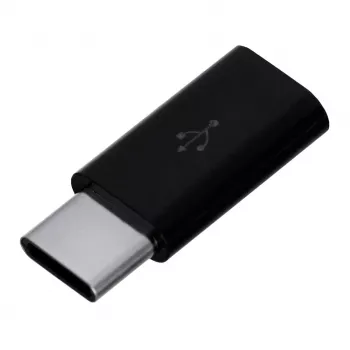 Savio AK-31 / B adapteris Micro USB į USB 3.1 Type C, juodas