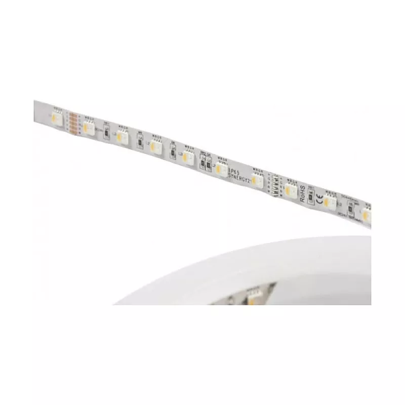 Synergy 21 LED Flex juosta 5050 - 60 RGB DC24V + RGB-W vienas lustas šilta balta IP68