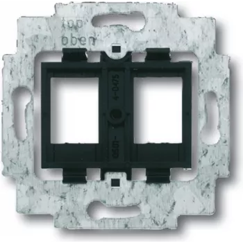 Busch Jaeger 1753-0-8063 Kištukinis lizdas 2 x RJ-45 Juodas (1753-0-8063)
