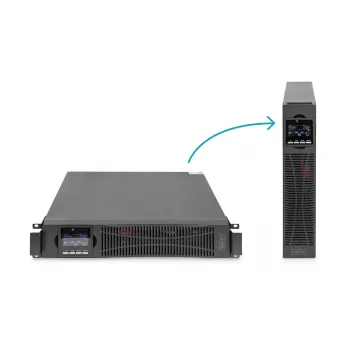 DIGITUS UPS 6000VA 6000W Online nepertraukiamo maitinimo šaltinis