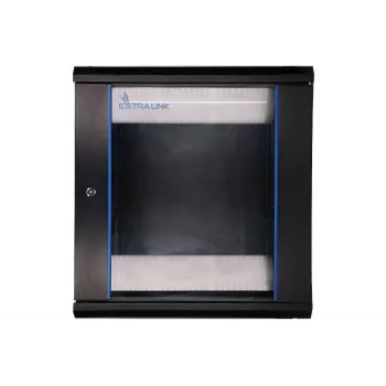 Sieninis spintos stovas Extralink 12U 600x600 Juodas