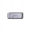 Unitek S1242AGY01-EU išorinis SSD korpusas USB4 40Gbps, M.2 NVMe, iki 8TB, aliuminis/plastikas, aktyvus aušinimas