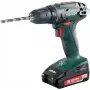 Metabo BS 18 belaidis gręžtuvas-suktuvas, 18 V, 1600 aps./min, 10 mm griebtuvas be rakto, 2,0 Ah Li-Ion