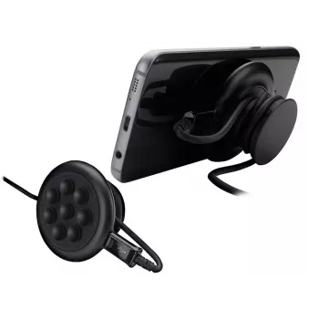 Belaidis įkroviklis Tracer WIRELESS MOBILITY išmaniesiems telefonams ir laikrodžiams, juodas