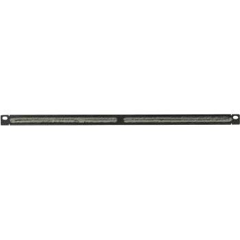 Kabelių tvarkymo panelė LOGON RAO205BL juoda metalinė 48,3 cm