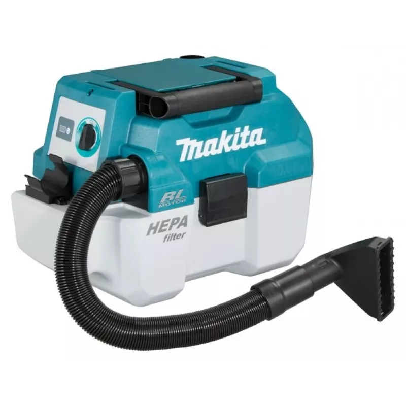 Makita DVC750LZX1 dulkių siurblys Mėlyna, Balta 7.5 L 55 W