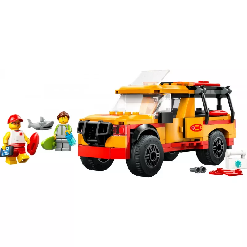 LEGO CITY 60453 Gelbėtojų paplūdimio vilkikas