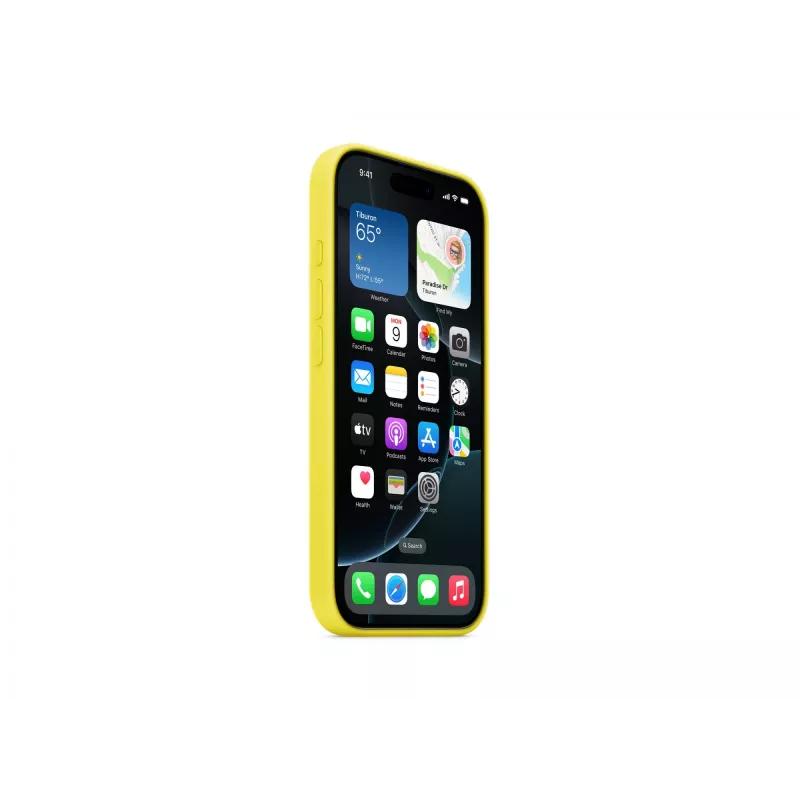 Silicininis dėklas su MagSafe, skirtas iPhone 16 Pro – Star Fruit