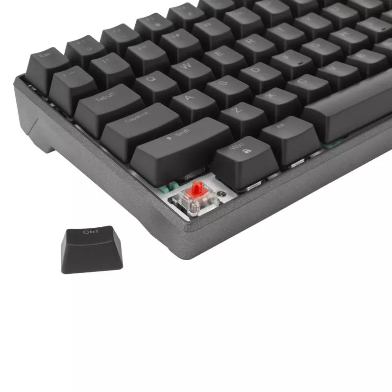 White Shark ESL-K2 Premium Line Katana US – kompaktiška mechaninė klaviatūra