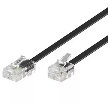 Telefono kabelis MicroConnect MPK463S RJ11–RJ45 15 m permatomas