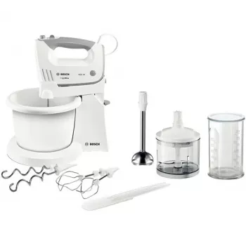 Bosch MFQ36490 ErgoMixx rankinis plaktuvas 450 W baltai pilkas