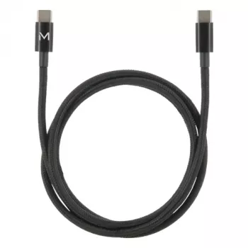 USB-C laidas Mobilis 001389 USB 2.0 1m juodas