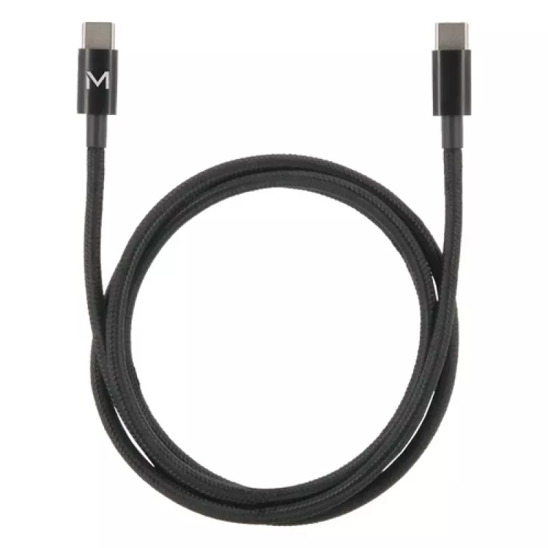 USB-C laidas Mobilis 001389 USB 2.0 1m juodas