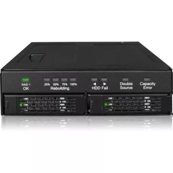 Icy Dock MB902SPR-B R1 juodas 2,5 colio SATA kietojo disko korpusas