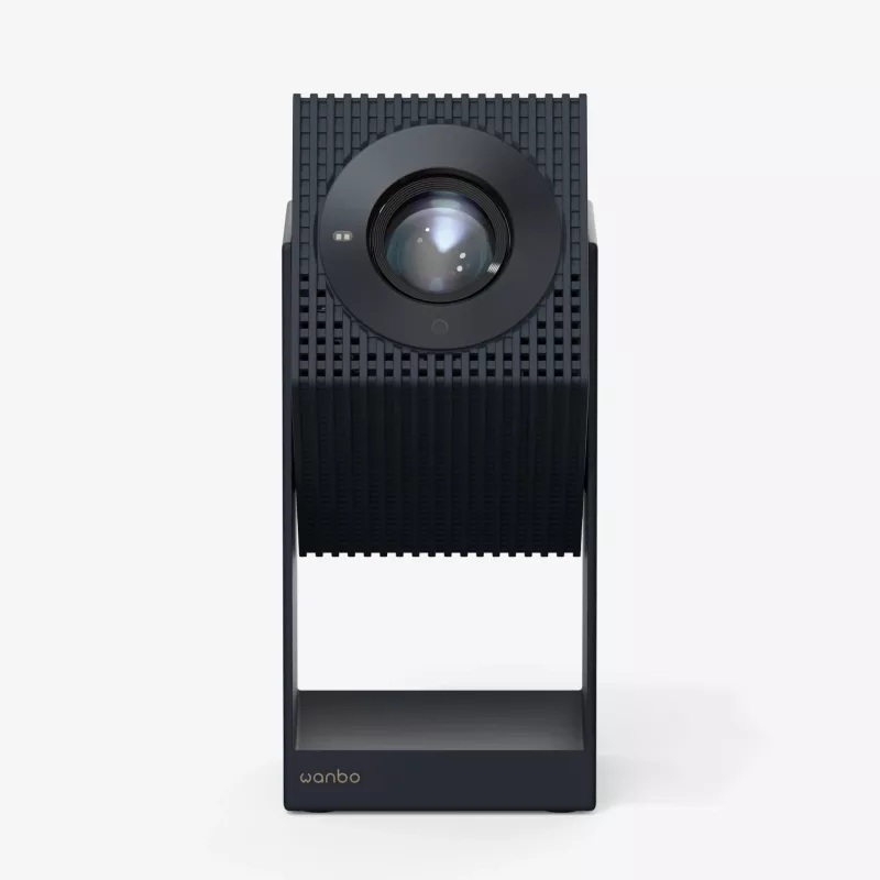 Nešiojamas LCD projektorius WANBO Cube 2 Pro – 500 ANSI liumenų, 1080p (1920x1080), LED, automatinis fokusavimas, Android TV, 1,2:1 priartinimas, 8 W, juodas