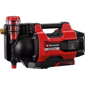 Sodo siurblys EINHELL AQUINNA 18/30 F LED AUTOMATIC — belaidis 3000 l/h, 28 m pakėlimo aukštis