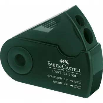 Rankinis pieštukų galąstuvas Faber-Castell 582800 Žalias