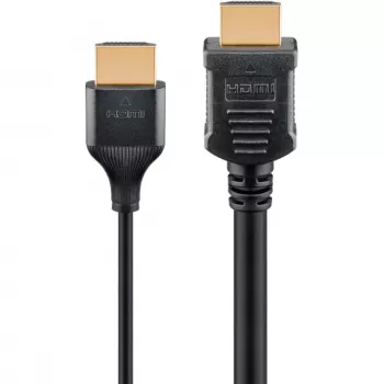 HDMI kabelis Goobay 75297 0,5 m HDMI A tipo kištukas 48 Gbit/s juodas