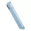 Apsauginis dėklas Baseus Crystal Series iPhone 14 Plus su grūdinto stiklo nugara