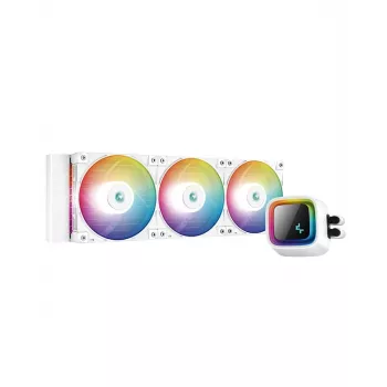 Vandens aušintuvas DeepCool LS720 WH 360 mm 3×120 mm FC120 A-RGB PWM 500-2250 RPM 32.9 dB