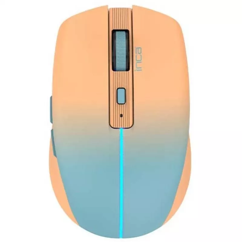 Cian Technology GmbH INCA Mouse IWM-511RT belaidė pelė su RGB apšvietimu, oranžinė
