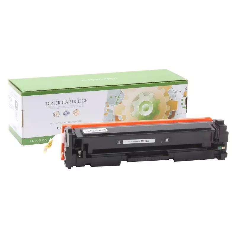 Suderinamas kasetė Static Control Hewlett-Packard 410A (CF410A) / Canon CRG 046 juoda, 2300 psl.