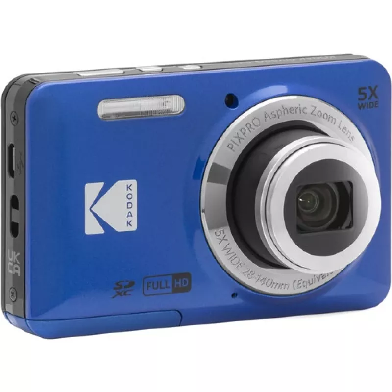 Kodak PIXPRO FZ55 1/2.3 Kompaktiška kamera 16 MP CMOS 4608 x 3456 pikseliai Mėlyna (FZ55BL)