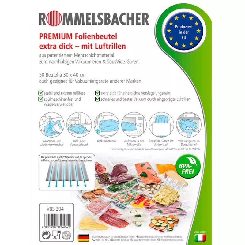 Rommelsbacher VBS 304 gaminimo maišelis
