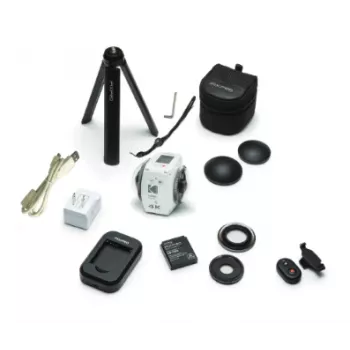 Kodak VR360 4K balta – 360° kamera