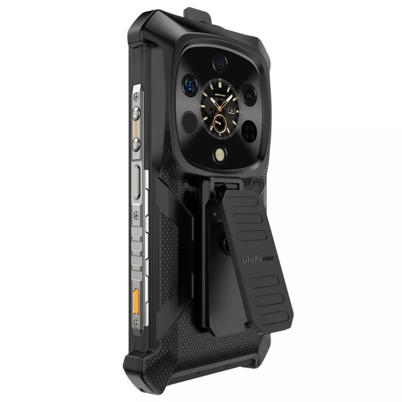 Ulefone daugiafunkcis dėklas telefonams Armor 28 Ultra / 28 Ultra Thermal, juodas
